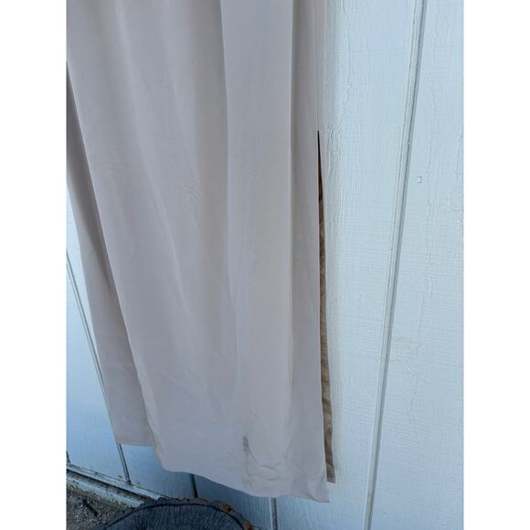 Oleg Cassini Black Tie Maxi Dress And Blazer Set, Size 14 - Picture 7 of 9